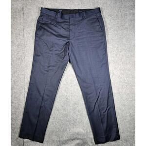 J Crew Mens Thompson Slim Fit Worsted Wool Dress Suit Pants 36x30 (37x29.5)